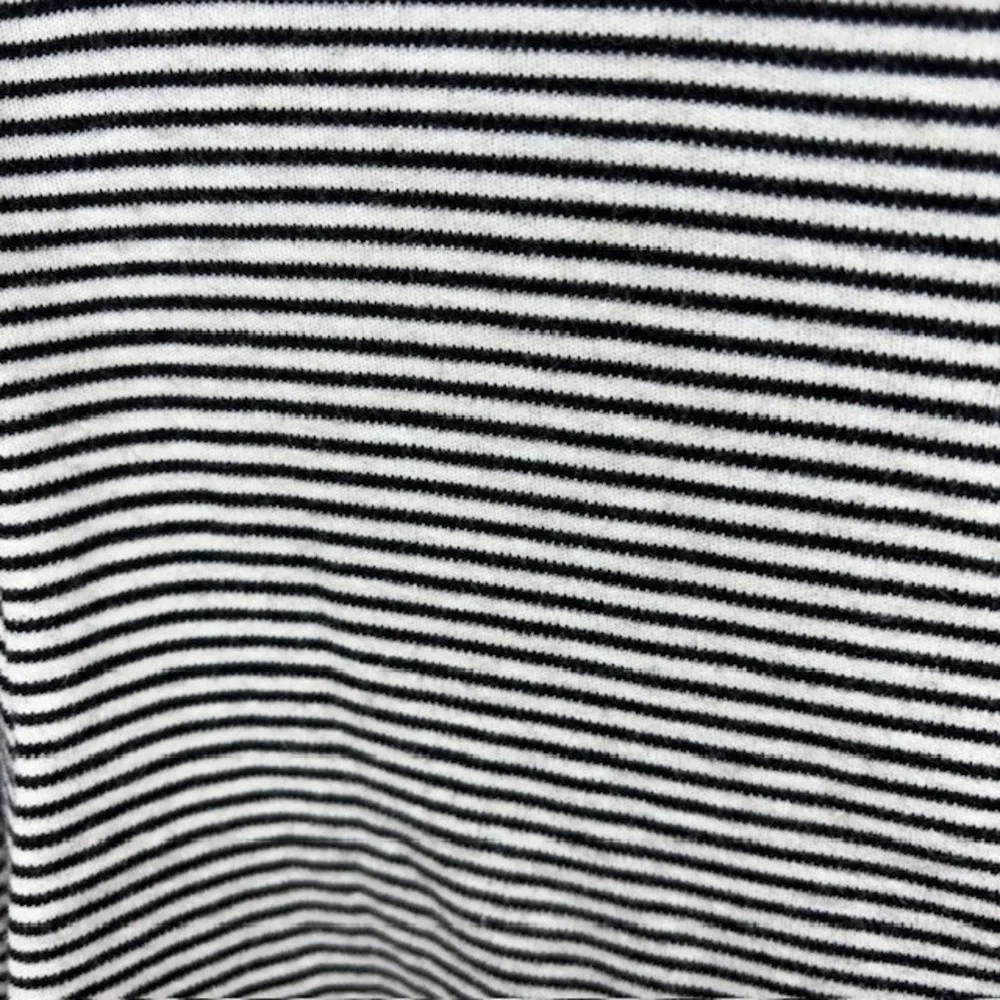 Croft Barrow Womens Striped Turtleneck Long Sleeve Top Size L